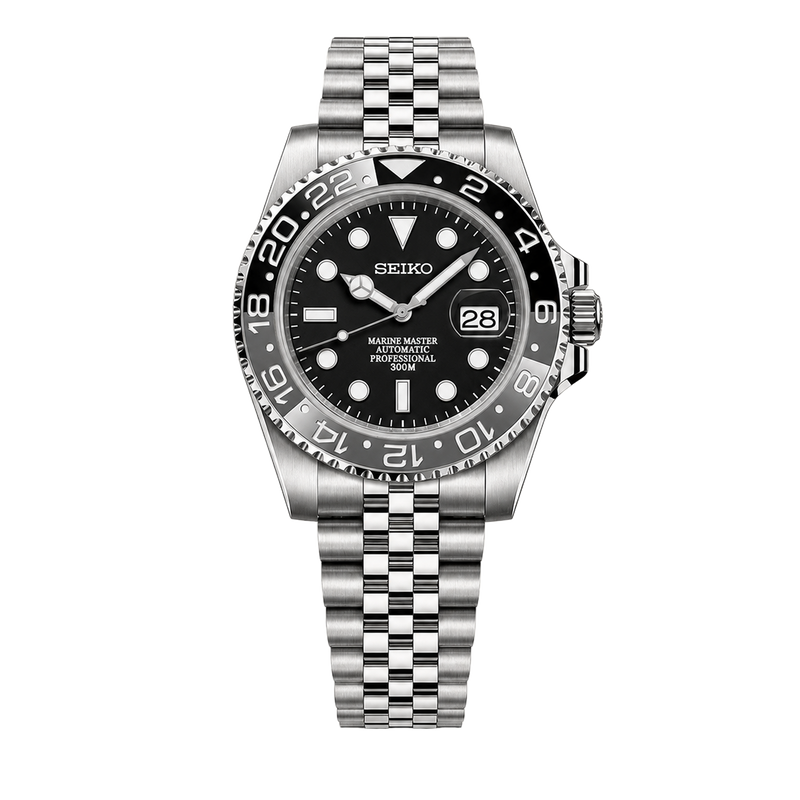 Seiko Mod Submariner 24H – Bruce Wayne