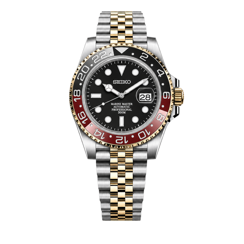 Seiko Mod Submariner 24H – Coke 2-Tone