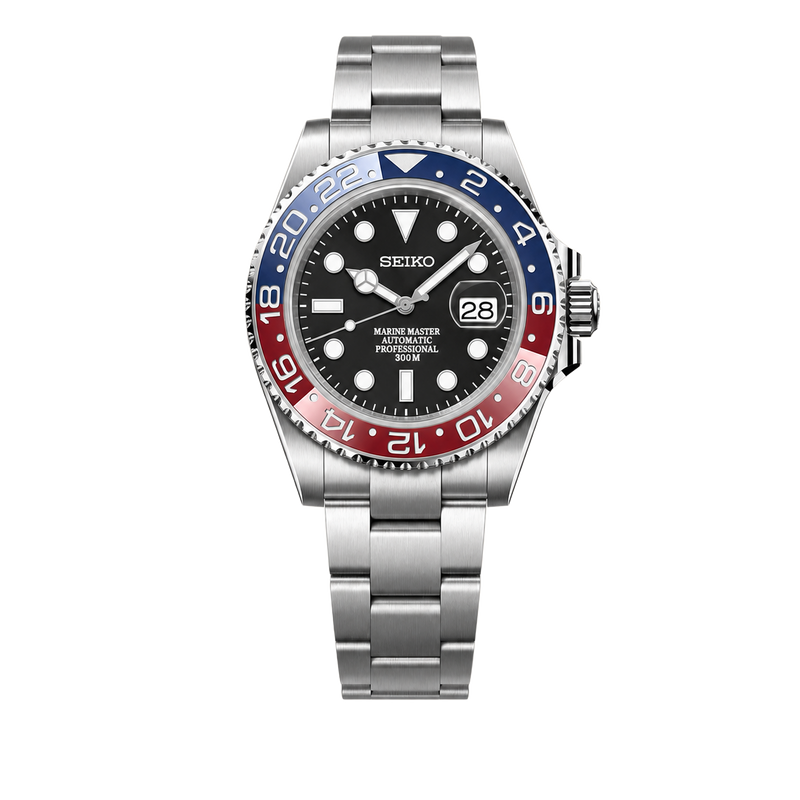 Seiko Mod Submariner 24H – Pepsi