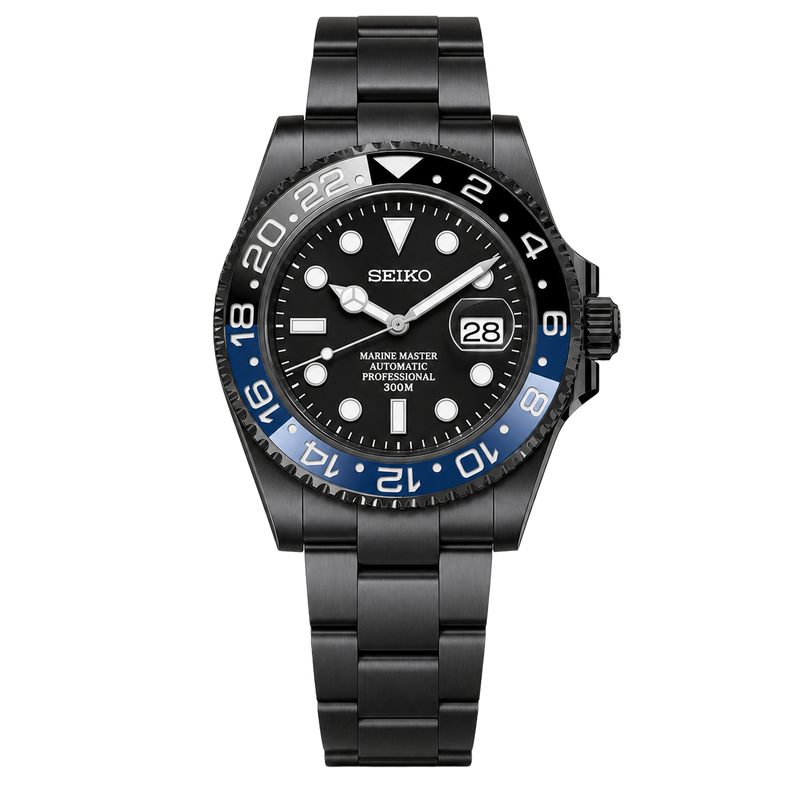 Seiko Mod Submariner 24H – Stealth Batman