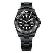 Seiko Mod Submariner 24H – Stealth Bruce Wayne watch