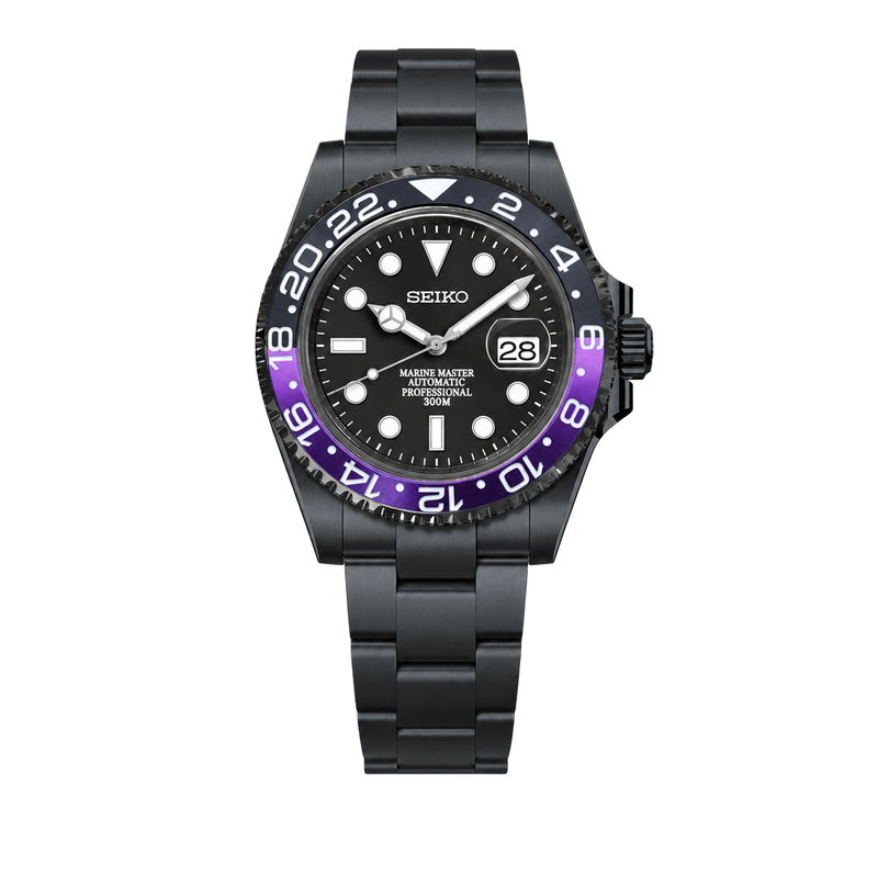 Seiko Mod Submariner 24H – Stealth Joker