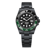 Seiko Mod Submariner 24H – Stealth Sprite watch