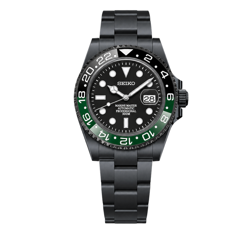 Seiko Mod Submariner 24H – Stealth Sprite