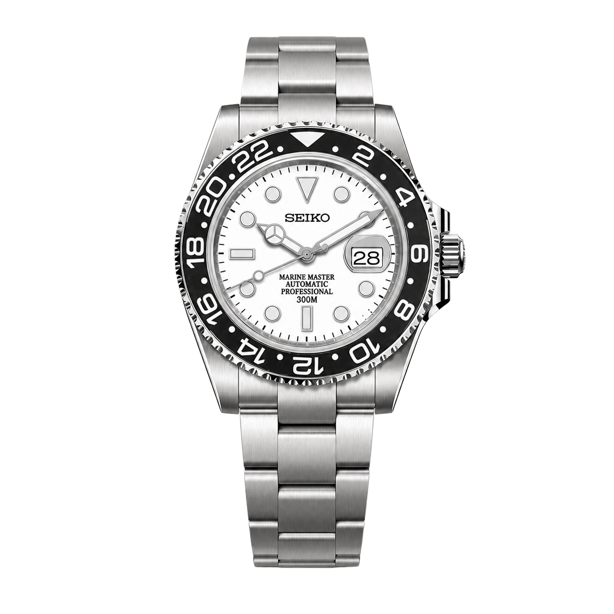 Seiko Mod Submariner 24H – Stormtrooper watch