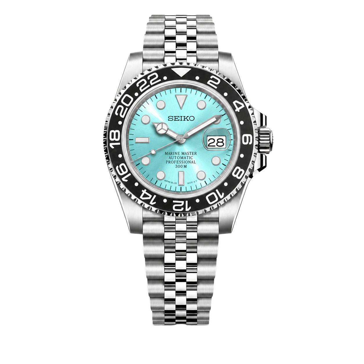 Seiko Mod Submariner 24H – Tiffany watch