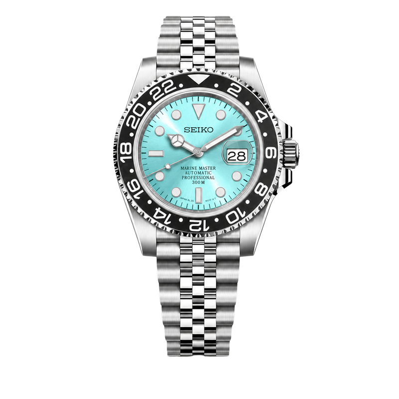 Seiko Mod Submariner 24H – Tiffany