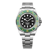 Seiko Mod Submariner 44mm XL – Green Royale watch