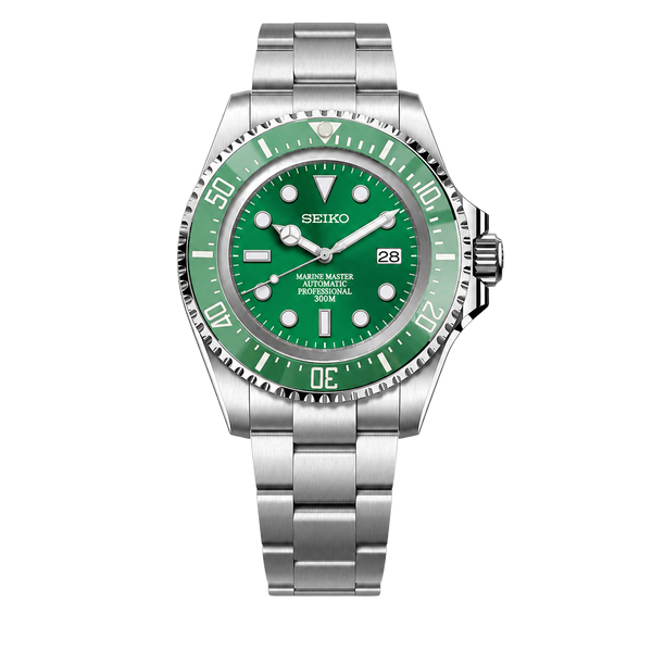 Seiko Mod Submariner 44mm XL – Hulk