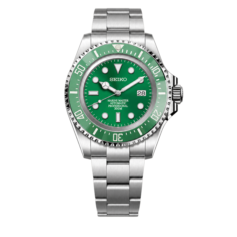 Seiko Mod Submariner 44mm XL – Hulk