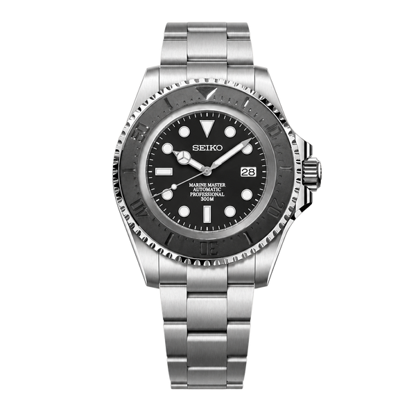 Seiko Mod Submariner 44mm XL – Smoke