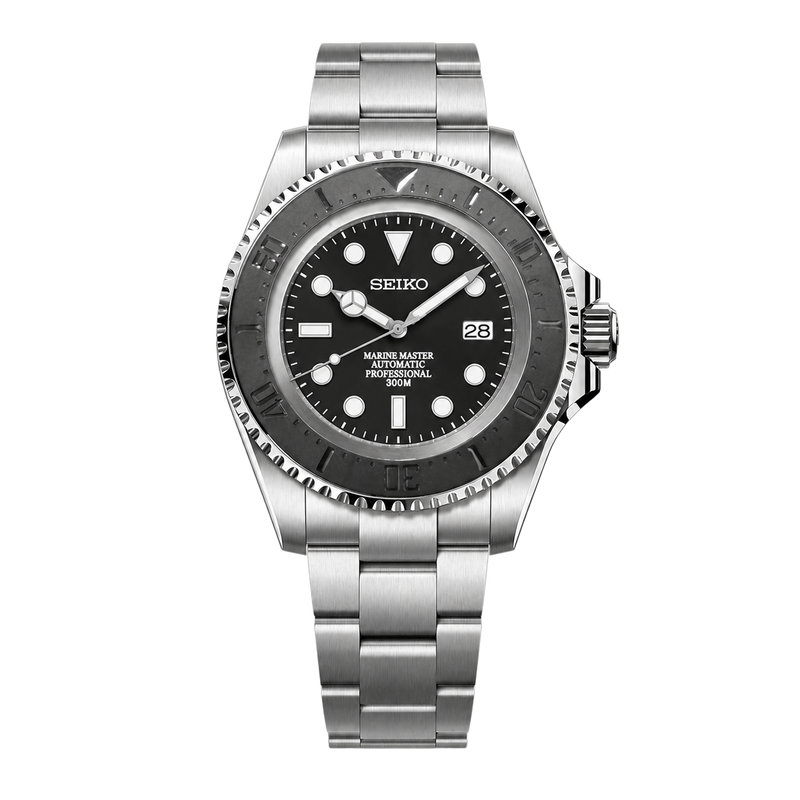 Seiko Mod Submariner 44mm XL – Smoke