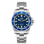 Seiko Mod Submariner - Blue Snowflake Diver watch