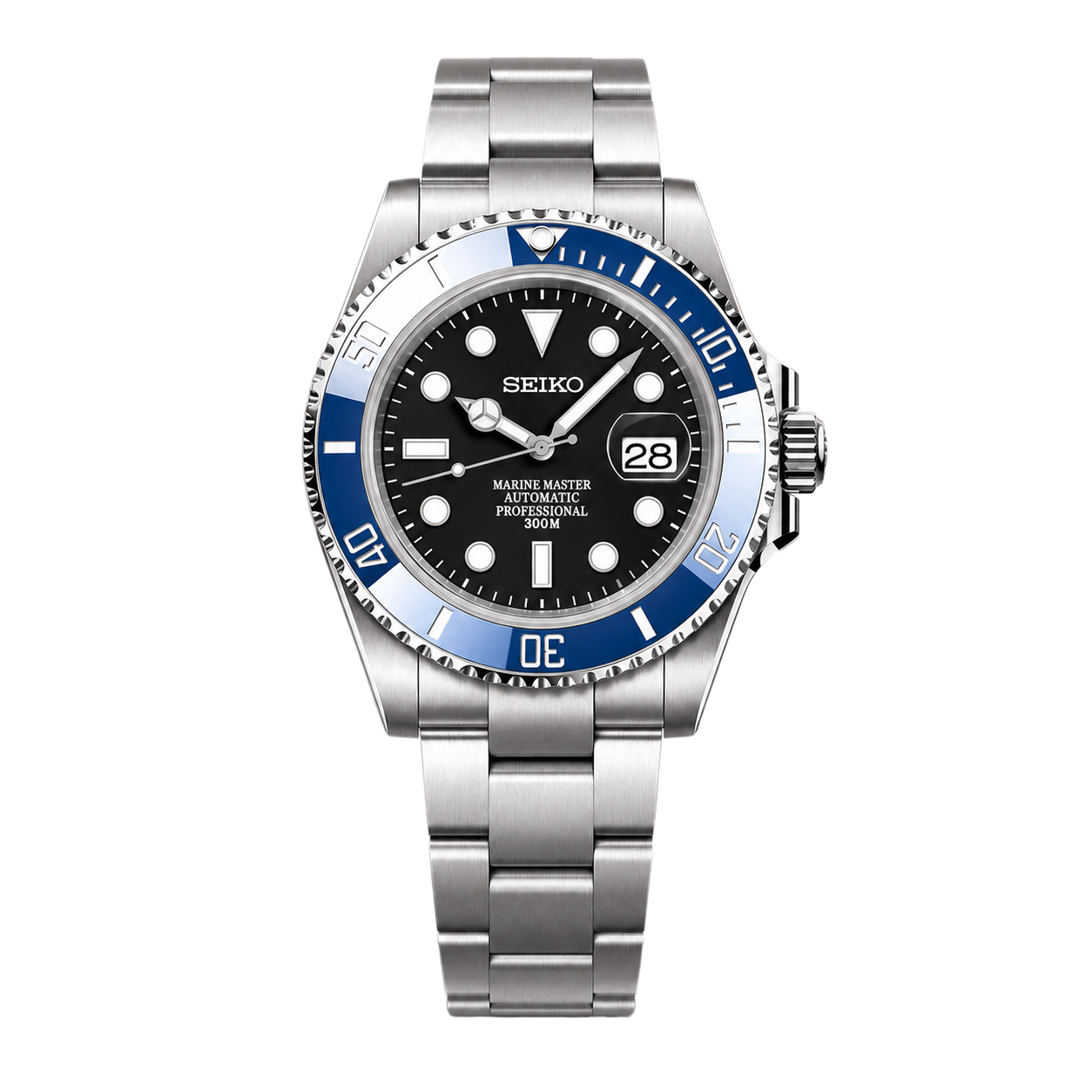 Seiko Mod Submariner – Cookie Monster watch