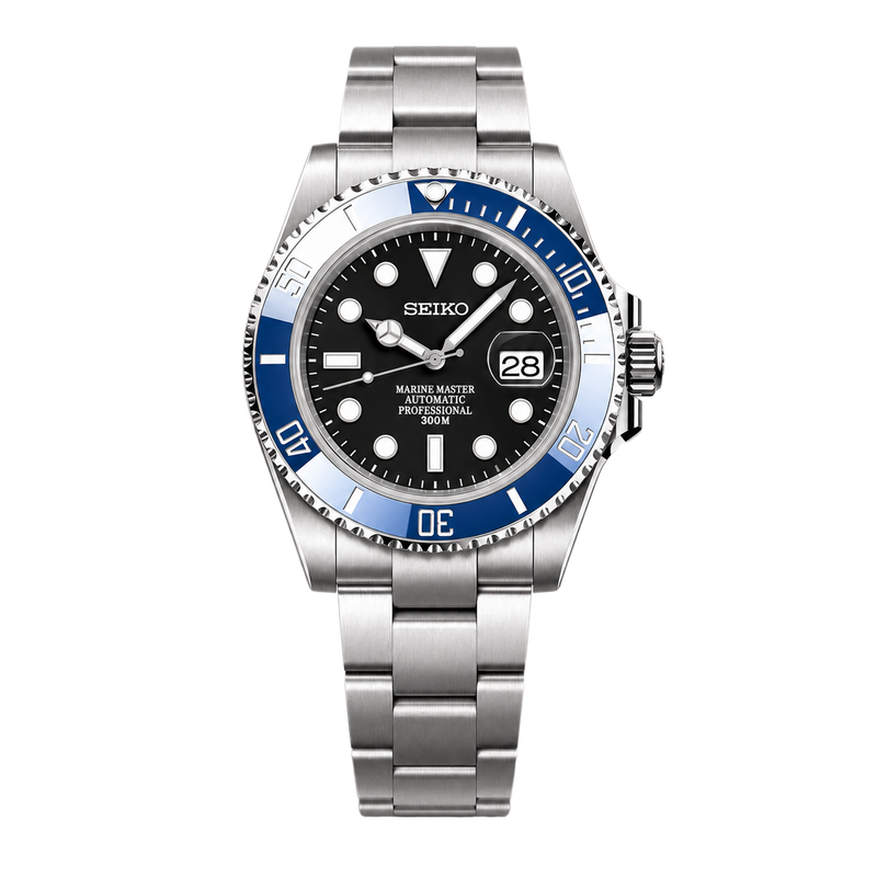 Seiko Mod Submariner – Cookie Monster watch