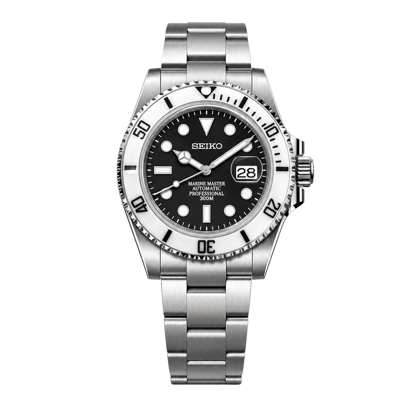 Seiko Mod Submariner Diver – Ghost