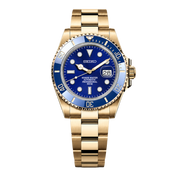 Seiko Mod Submariner Diver – Gold Bluesy watch
