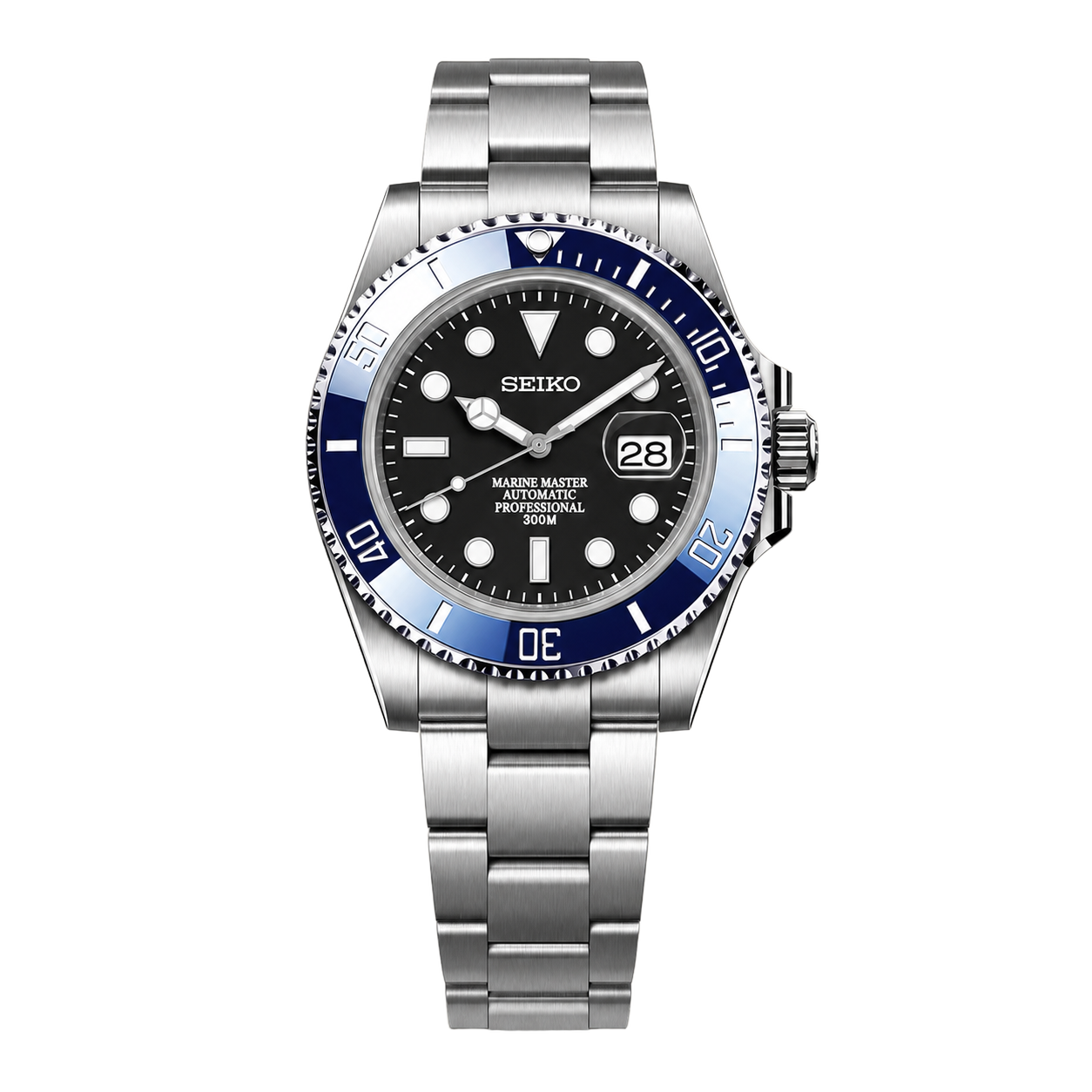 Seiko Mod Submariner Diver – Navy watch