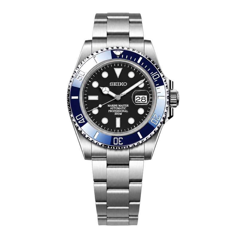 Seiko Mod Submariner Diver – Navy