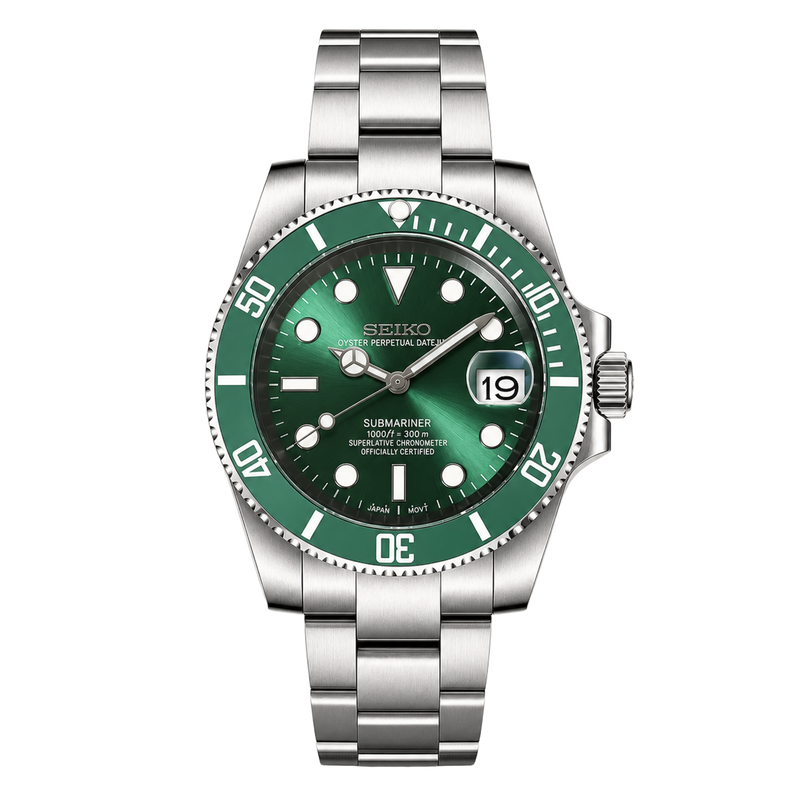 Seiko Mod Submariner - Hulk watch