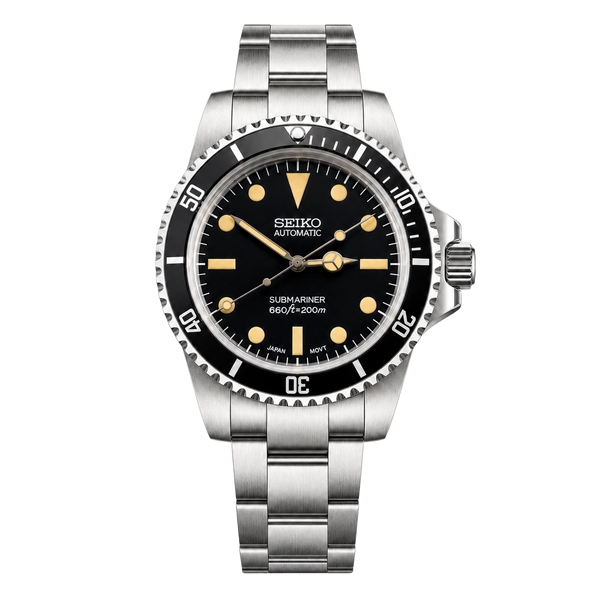 Seiko Mod Submariner – Vintage Gilt