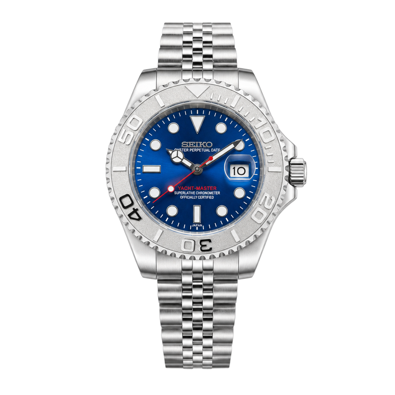 Seiko Mod Yacht-Master – Blue Dial
