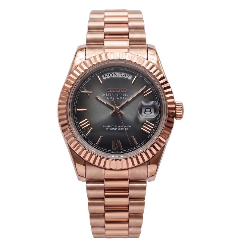 Seiko Mod Day-Date – Black Ombre
