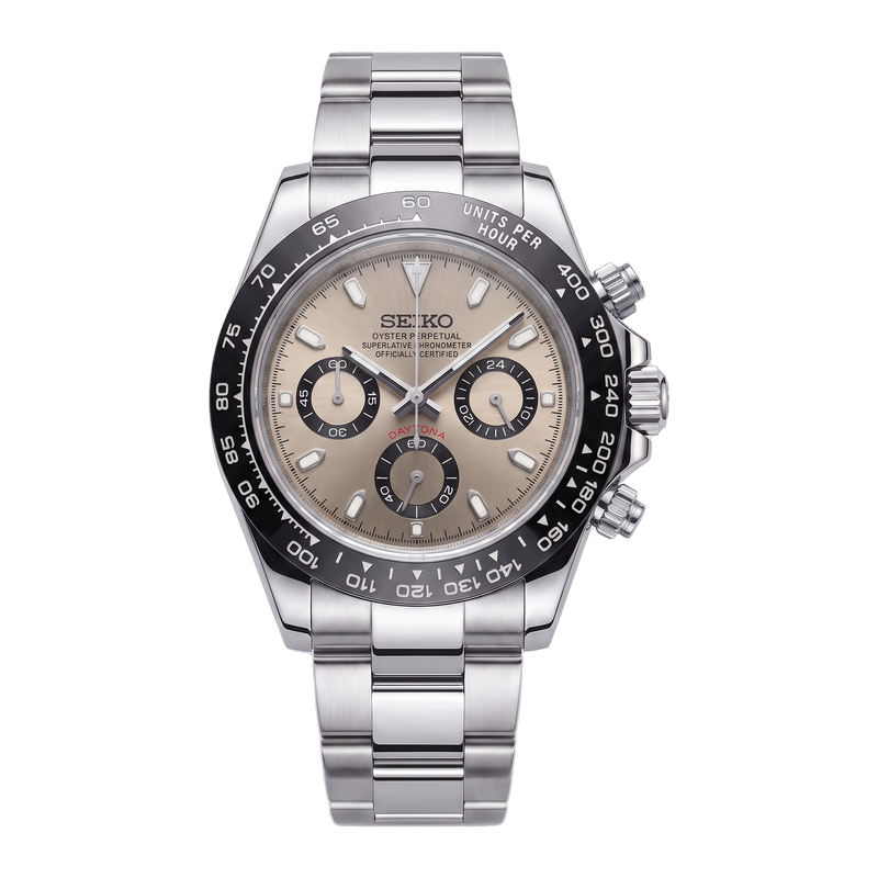Seiko Mod Daytona – Champagne Dial