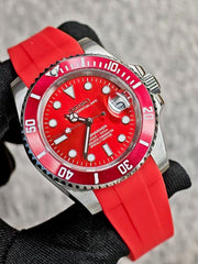 Seiko Mod Submariner – Red Sub Vintage