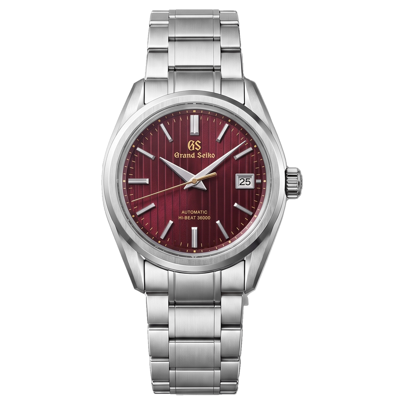 Seiko Mod Grand Seiko – Deep Burgundy Texture