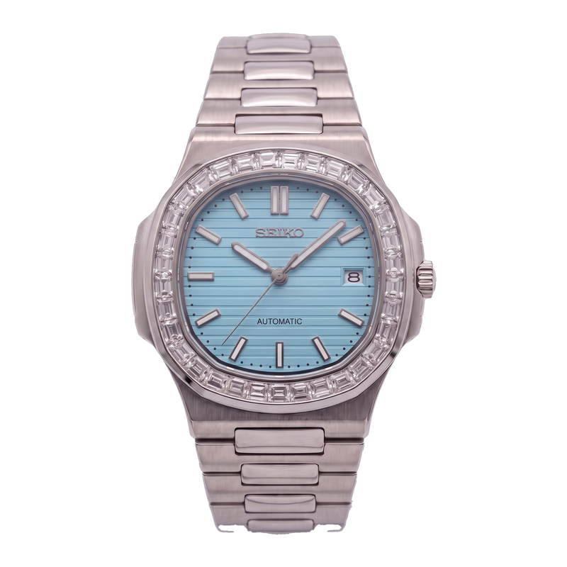 Seiko Mod Nautilus – Baguette Sky Blue