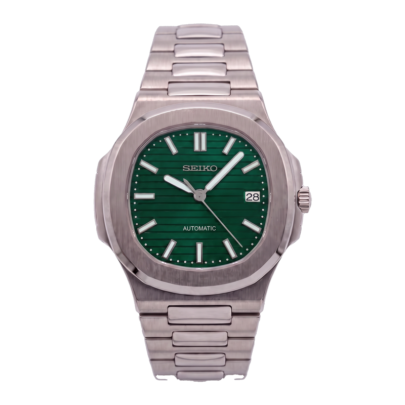 Seiko Mod Nautilus – Emerald Green