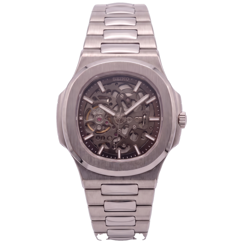 Seiko Mod Nautilus – Dark Skeleton