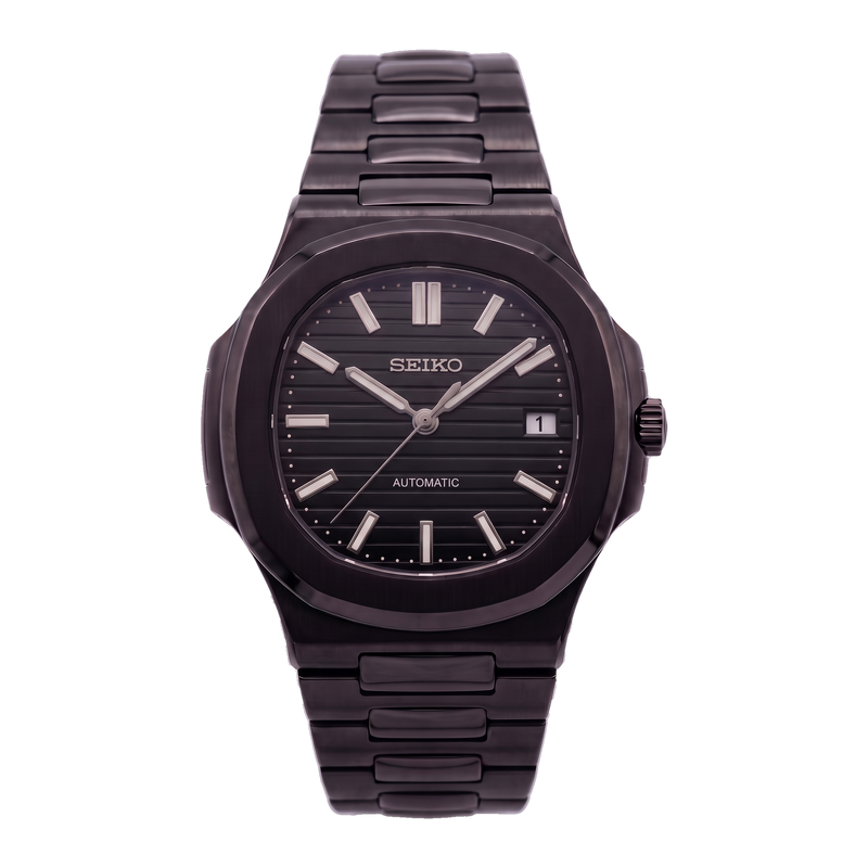 Seiko Mod Nautilus – Stealth Black