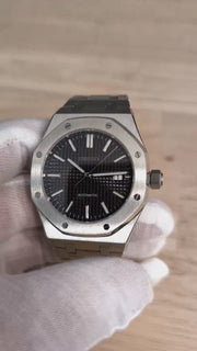 Seiko Mod Royal Oak - Black Dial product video