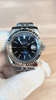 Seiko Mod Datejust – Blue Sunburst Dial product video