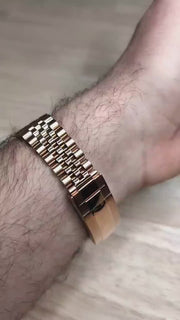 Seiko Mod Submariner 24H – Blue Pepsi Rose Gold product video