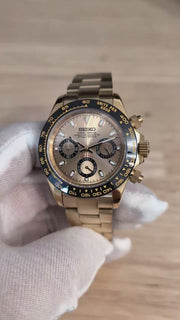 Seiko Mod Daytona - Goldie product video
