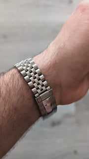 Seiko Mod Datejust - Roman Black product video