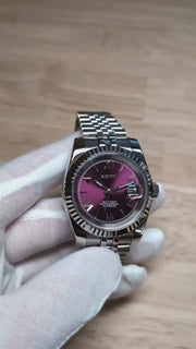 Seiko Mod Datejust - Roman Purple product video