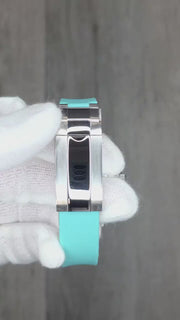 Seiko Mod BlackBay Chrono - Tiffany Blue product video