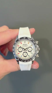 Seiko Mod Daytona - White Rainbow product video