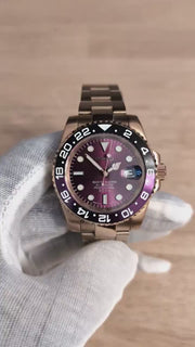 Seiko Mod Submariner 24H – Purple Joker Rose Gold product video
