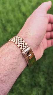 Seiko Mod Submariner 24H – Green Sprite Rose Gold product video
