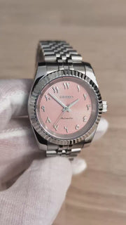 Seiko Mod Datejust – Pink Arabic product video