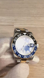 Seiko Mod Submariner 24H - Blue Batman Two-Tone product video