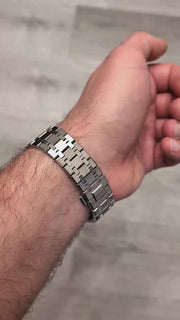 Seiko Mod Royal Oak - Black Dial product video