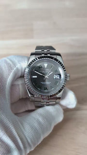 Seiko Mod Datejust - Wimbledon Roman Dial product video