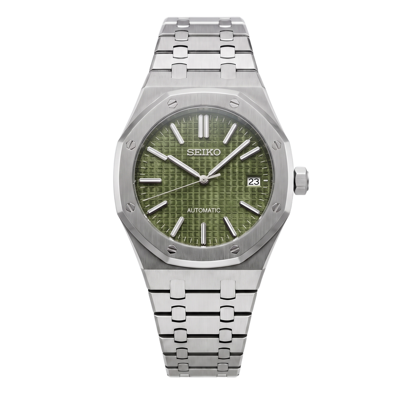 Seiko Mod Royal Oak – Olive Green Dial