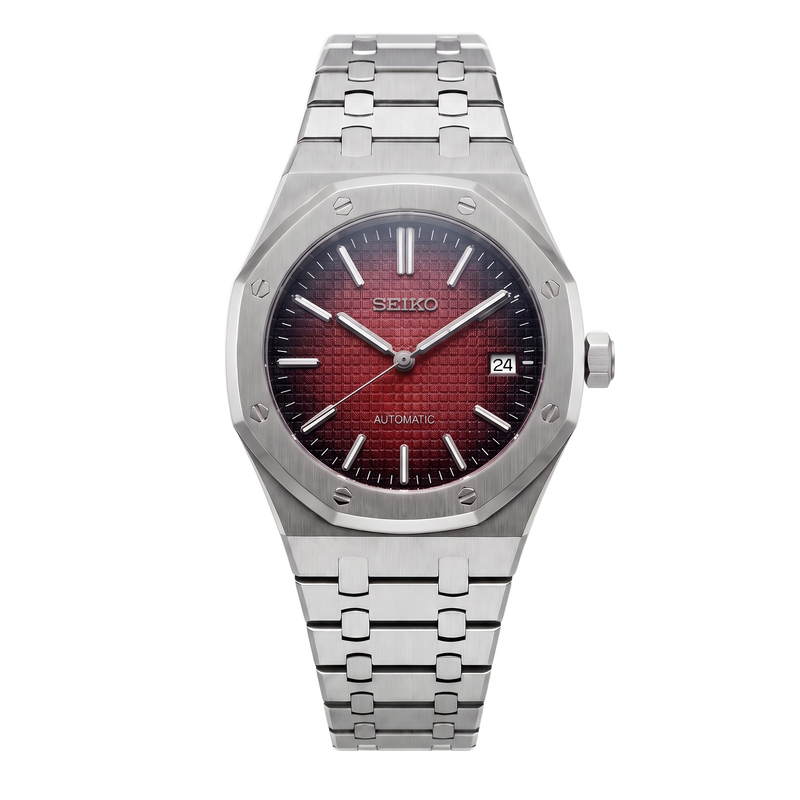 Seiko Mod Royal Oak – Red Gradient Dial